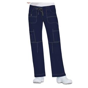 Dickies Utility Pant Poly/Ctn/Spndx 9 Pockets Large Navy Womens Ea