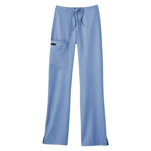 Jockey Scrub Pant 4 Pockets Large Ceil Blue Womens Ea