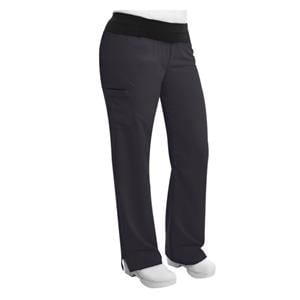 Jockey Scrub Pant 1 Pocket Medium Charcoal Womens Ea