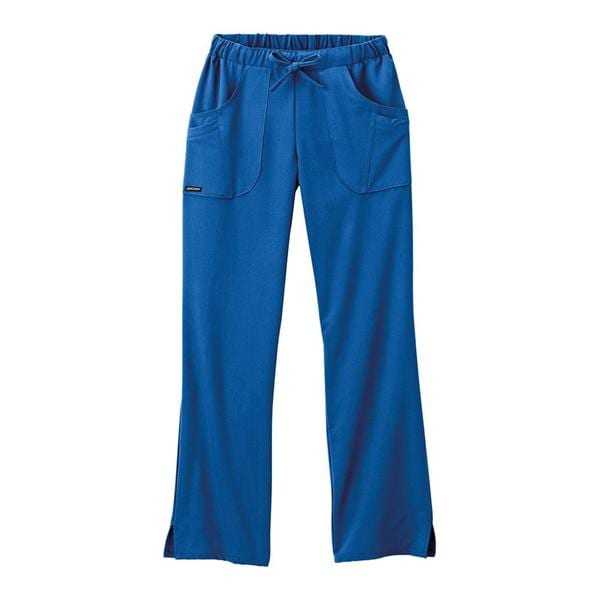 Jockey Scrub Pant 4 Pockets Small Royal Blue Womens Ea