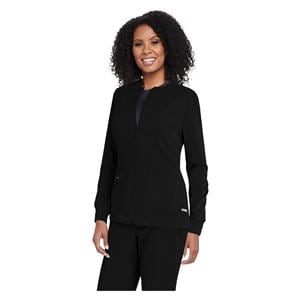 Millie Warm-Up Jacket Rib Cuffs X-Small Black Ea