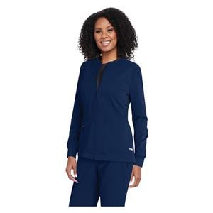 Millie Warm-Up Jacket Rib Cuffs X-Large Indigo Ea