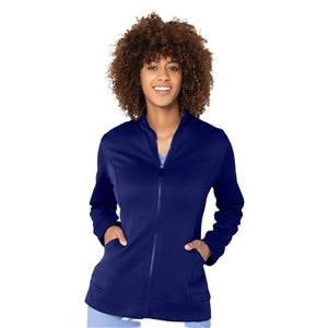 Urbane Warm-Up Jacket 3 Pockets Long Sleeves X-Large True Navy Womens Ea