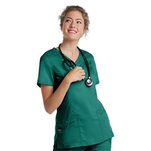 Scrub Top 3 Pockets Womens Ea