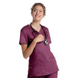 Scrub Top 3 Pockets Womens Ea