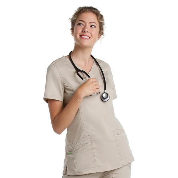 Scrub Top 3 Pockets Womens Ea