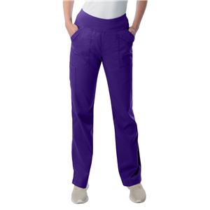 Yoga Scrub Pant Large Grape Womens Ea