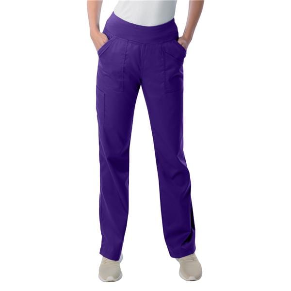 Yoga Scrub Pant Small Grape Womens Ea