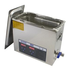 Cavitator Ultrasonic Cleaning Unit 1.6 Gallons Heat Drain Ea