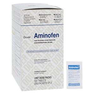 Aminofen Pain Reliever/Fever Reducer Tablets 325mg 250x2/Bx, 6 BX/CA