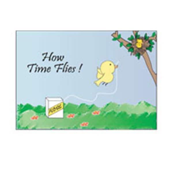 Imprinted Recall Cards Time Files 4 in x 6 in 250/Pk