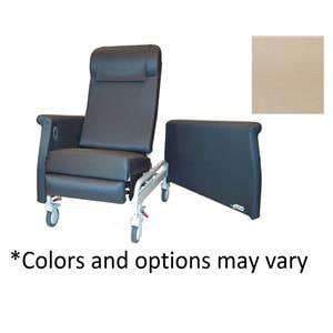 Elite CareCliner Medical Recliner Seamless Vinyl 350lb Capacity Taupe Ea