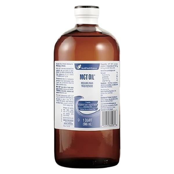 MCT Adult Bottle Oil Unflavored 1qt Bottle 6/Ca