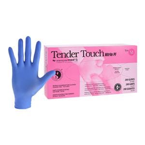 SemperCare Tender Touch Nitrile Exam Gloves Medium Violet Blue Non-Sterile