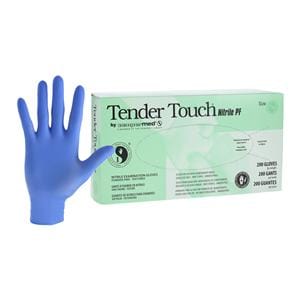 SemperCare Tender Touch Nitrile Exam Gloves Small Violet Blue Non-Sterile