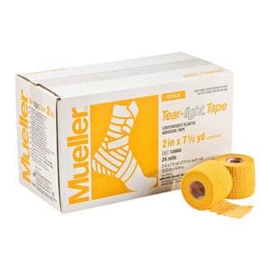 Tear-Light Athletic Tape Elastic 2"x7.5yd Gold 24/Ca