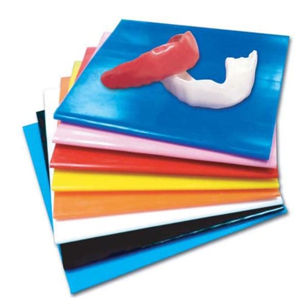 Mouthguard Material White Sheets 5" x 5" .160" 12/Bx