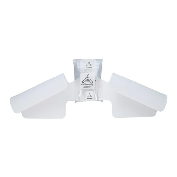 Wall Shoulders X-Ray Apron Hanger WS3130 White Ea