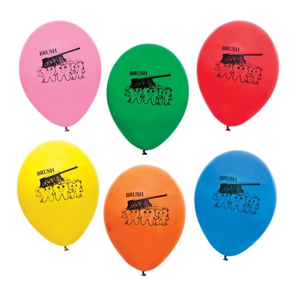 Toy Brush Balloons Assorted Colors 9 in 250/Pk