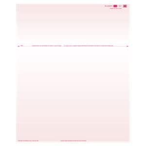 Statement Paper Pink With Credit Card Logo 500/Pk
