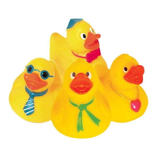 Toy Water Squirting Ducks Orange 48/Bx