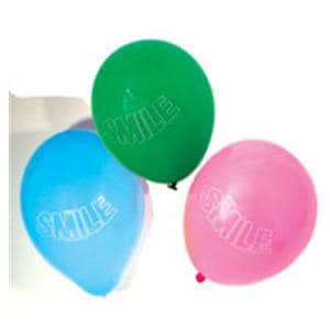 Toy Balloons Smile Assorted Colors 9 in 250/Pk