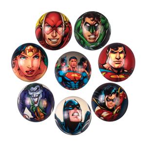 Toy DC Comics Balls Soft Foam Assorted Colors 51 mm 50/Pk