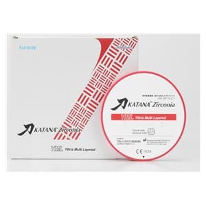 KATANA ZR YML Multi Layered Zirconia Disc C2 98.5x14 Ea