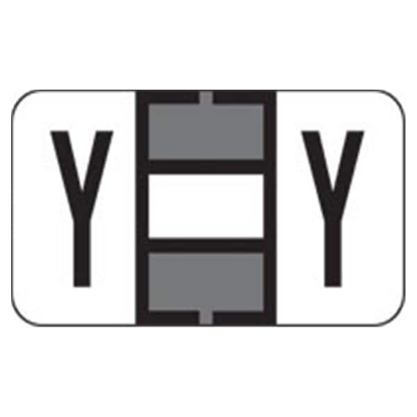 Jeter Compatible "Y" Labels Gray 500/Rl 500/Rl