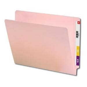 Top-Tab Colored Folder Pink 11Pt Letter 100/Bx