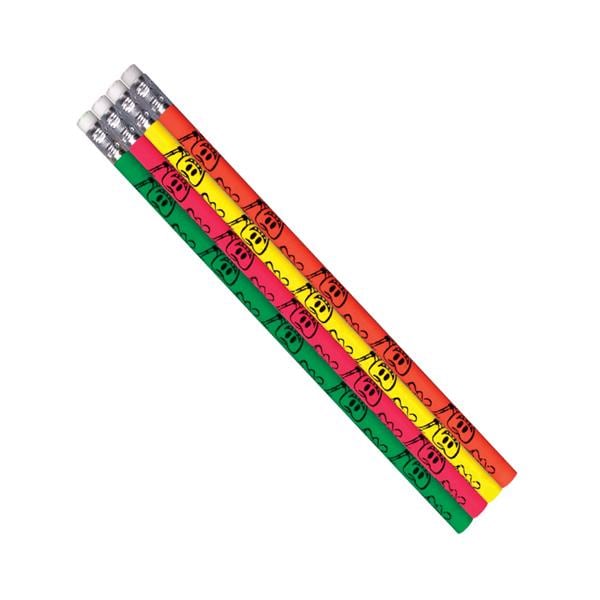 Pencils Tooth Assorted Neon 48/Pk