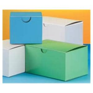 Storage Box Single White 3.5 in x 2.75 in x 3.75 in 100/Pk