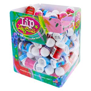 Lip Rageous Lip Balm Mini Assorted Cube Container 100/Pk