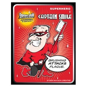 Captain Smile & Friends Trading Cards Brushing English 50/Pk