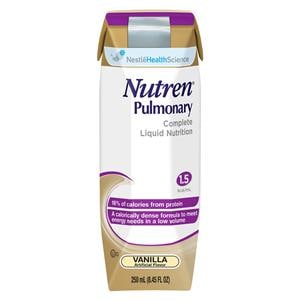 Nutren Pulmonary Liquid Nutrition 8.45oz Carton 24/Bx