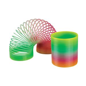 Toy Coil Rainbow 12/Pk