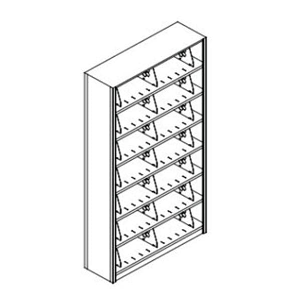 4 Post Shelving 7Tier 1/Pk