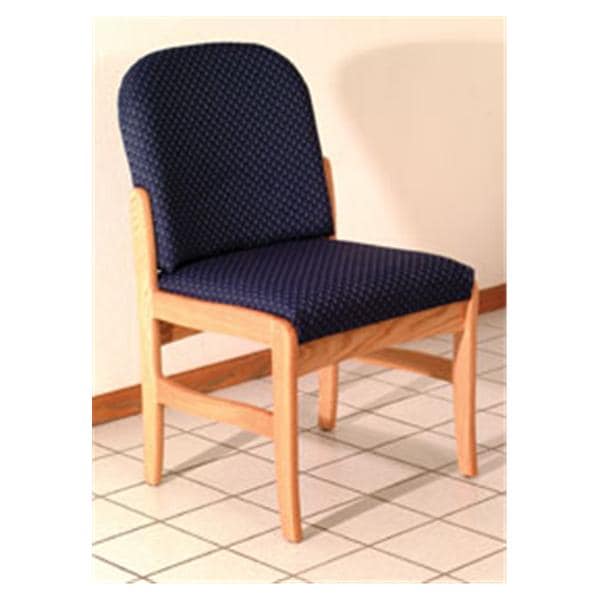 Dakota Wave Prairie Chair Armless Standard Vinyl / Deluxe Fabric Ea