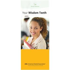 Brochure Your Wisdom Teeth 6 Panels English 50/Pk