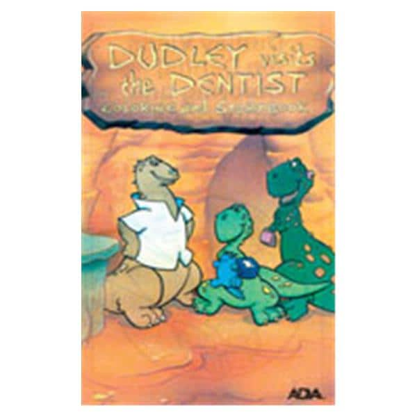 Coloring Book Dudley Visits the Dentist 16 Pages English 50/Pk