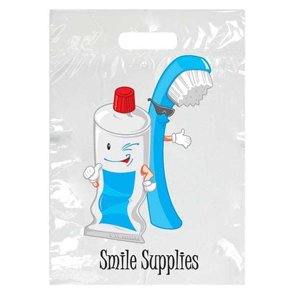 Full Color Bags Smile Supplies 9 in x 13 in 250/Pk