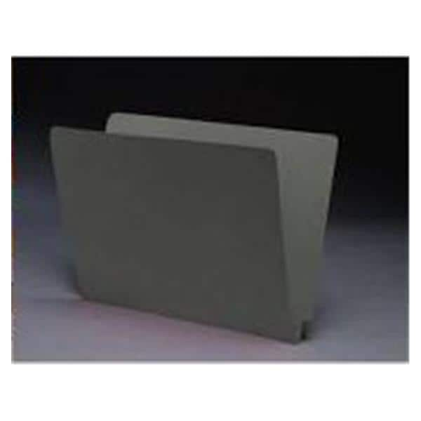 14 Pt End-Tab Folders Gray 50/Bx 50/Bx