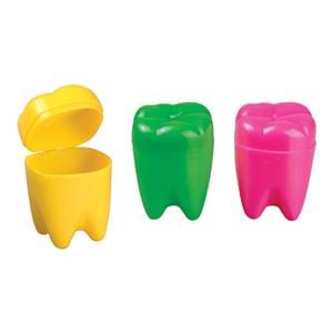 Tooth Saver Tooth Shaped 2 in Assorted Colors 72/Pk