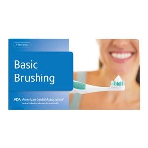 Brochure Mini Basic Brushing 4 Panels English 100/Pk