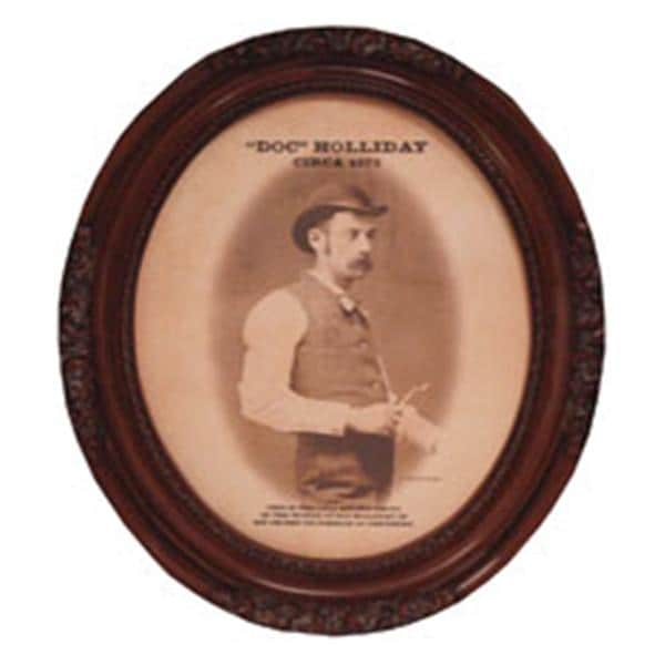 Framed Photo Doc Holliday 14 in x 17.5 in Ea