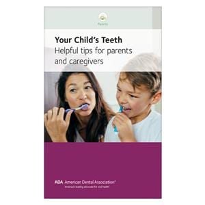 Booklet Your Child's Teeth 20 Pages English 50/Pk