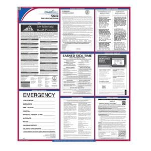 Poster State Labor Law Kentucky English 27 in x 39 in Ea
