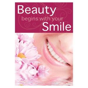 Imprinted Recall Cards Smile Flower 4 in x 6 in 250/Pk