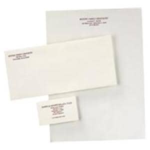 Premium Linen Envelopes #10 Imprinted 1-Color 9 1/2 in x 4 1/8 in 500/Pk