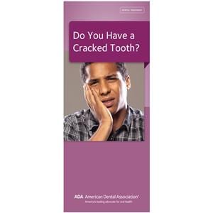 Brochure Do You Have a Cracked Tooth 4 Panels English 50/Pk